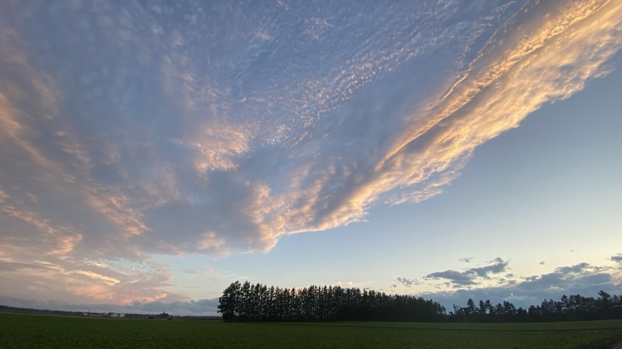 夕暮れ雲